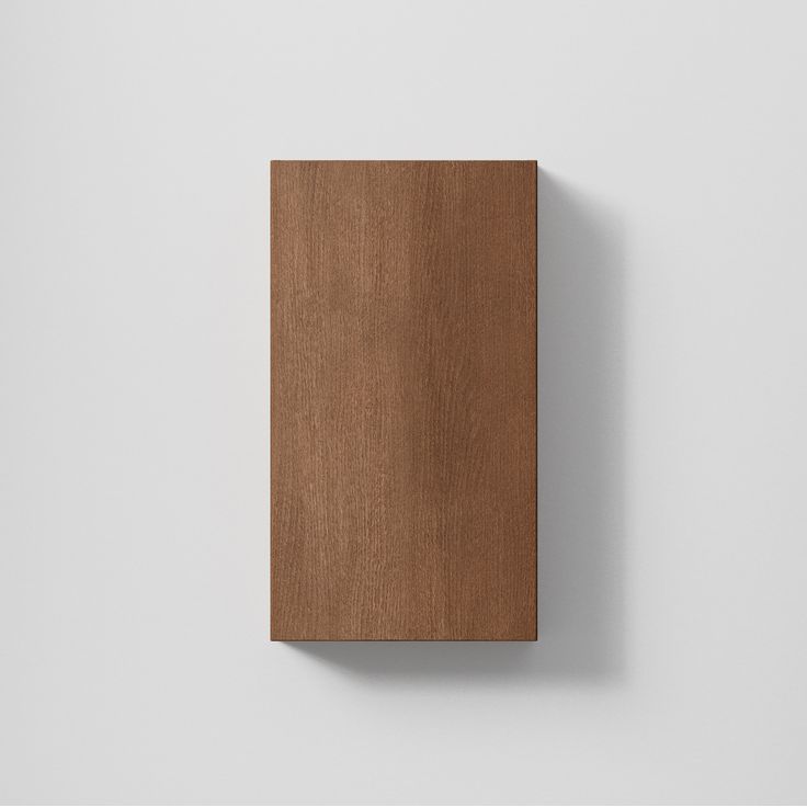 Seinäkaappi INR Solid 40/15, 400x142mm, Dark Oak, 2 hyllyä, oikea