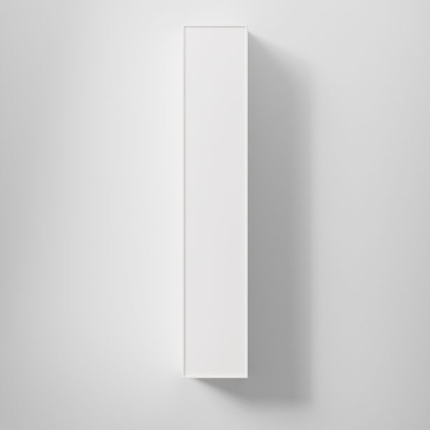 Korkea kaappi INR Sense 30/30, 300x305mm, Pure White, 5 hyllyä, oikea