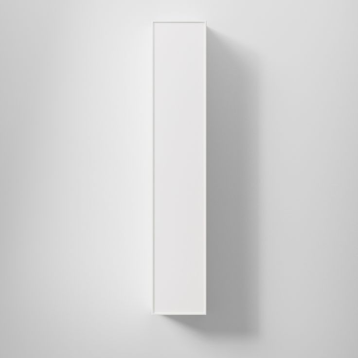 Korkea kaappi INR Sense 30/30, 300x305mm, Pure White, 5 hyllyä, oikea