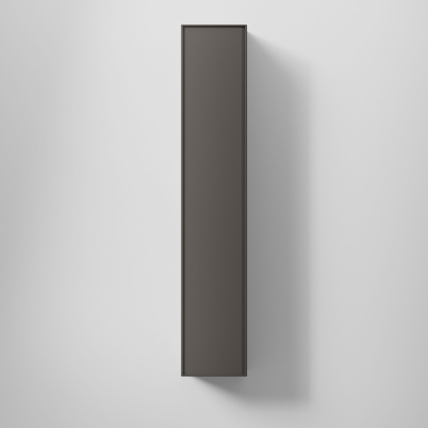 Korkea kaappi INR Sense 30/30, 300x305mm, Carbon Grey, 5 hyllyä, vasen