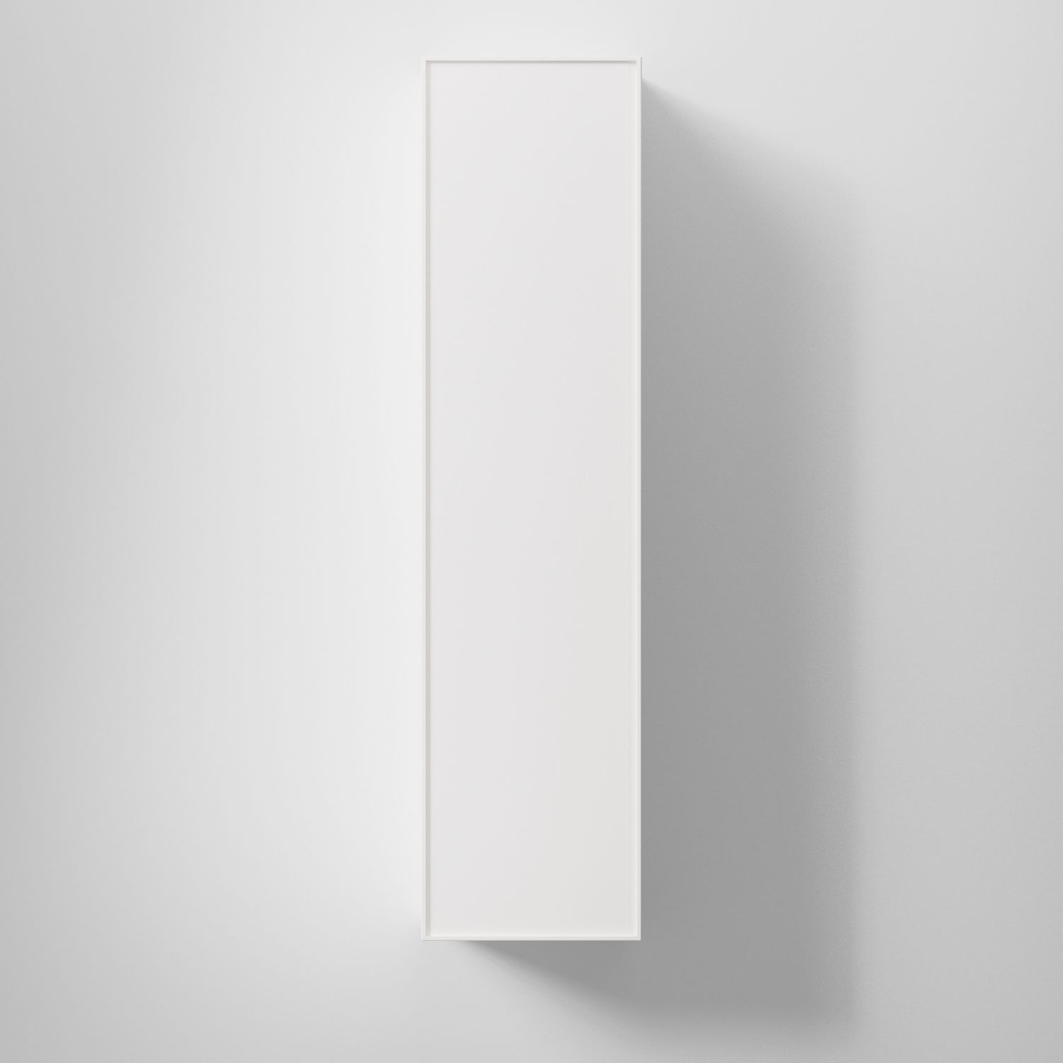 Korkea kaappi INR Sense 40/40, 400x405mm, Pure White, 5 hyllyä, vasen