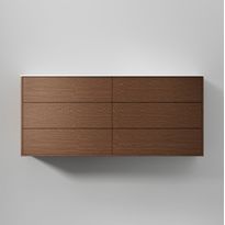 Allaskaappi INR Terra Solid D, 6 Laatikkoa