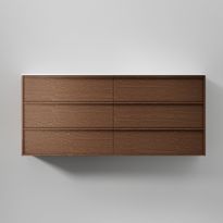 Allaskaappi INR Terra Carve D, 6 Laatikkoa