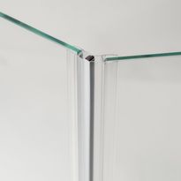 Magneettilista INR epäsuora kulma, Linc, Läpinäkyvä, 1 pari, 2250 mm