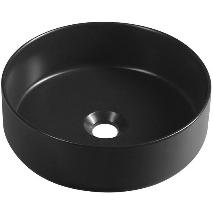 Malja-allas Interia Infinity Round ø360 mm keraaminen mattamusta