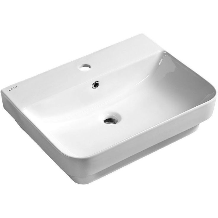 Pesuallas Interia Sott Aqua 570 x 440 mm valkoinen 