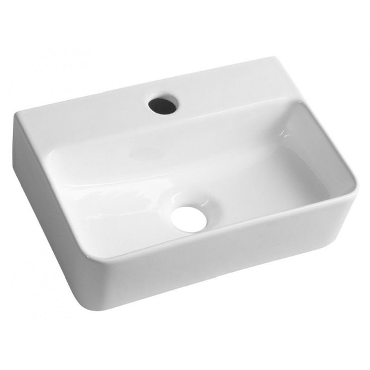 Pesuallas Interia Gerda 360 x 250 mm valkoinen 