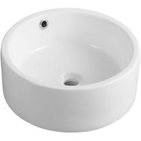 Malja-allas Interia 49414, ø420mm, keraaminen, valkoinen 