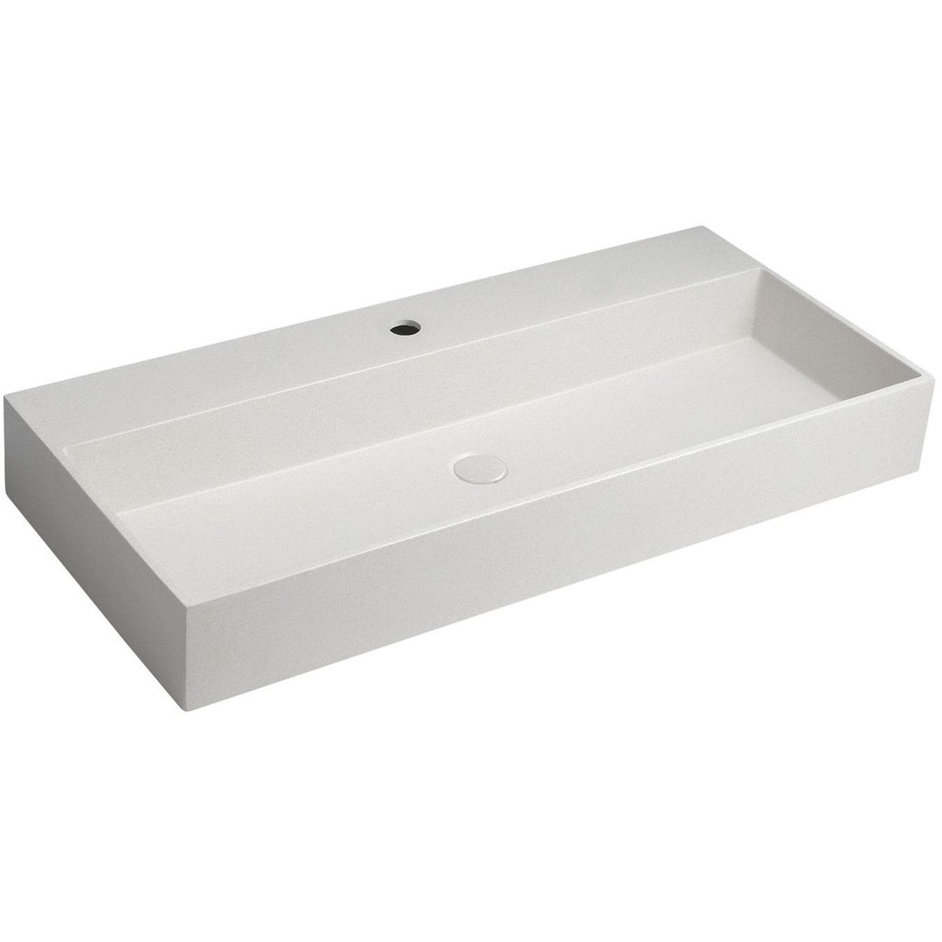 Malja-allas Interia Quadrado AR467, 960x440mm, betoni, beige