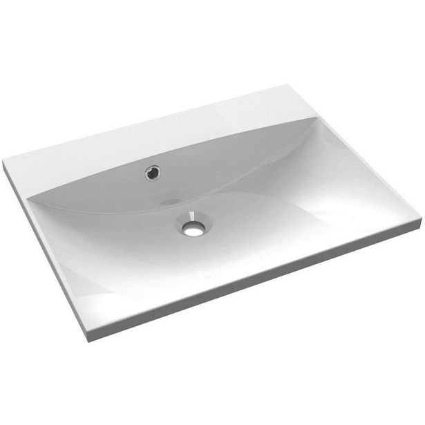 Pesuallas Interia Maria 600 x 460 mm kivi valkoinen 