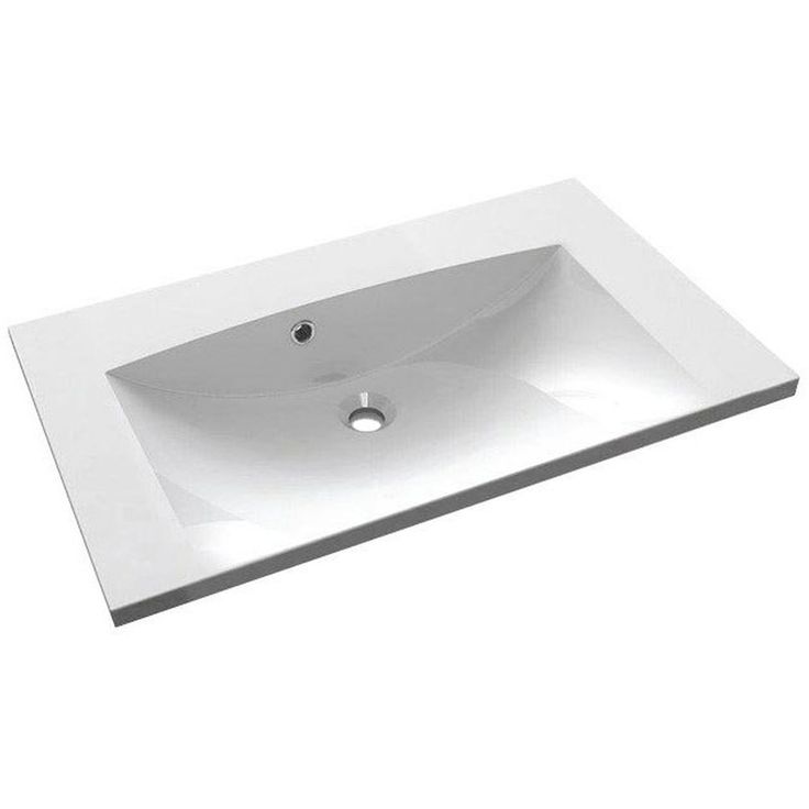 Pesuallas Interia Maria 750 x 460 mm kivi valkoinen 