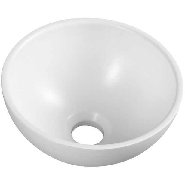 Malja-allas Interia Minor ø260 mm kivi valkoinen 