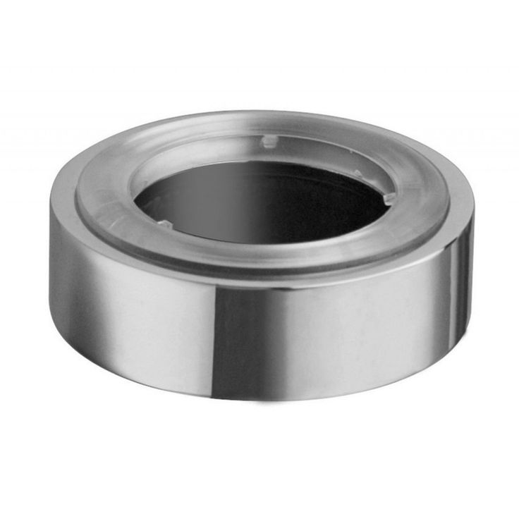 Metallinen rengas Interia pesualtaan ja työtasoon väliin, 20mm, kromi