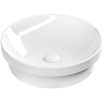 Pesuallas Interia ø43x12 cm, valkoinen