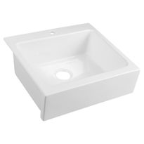 Keittiöallas Interia Arya, 660x620mm, valkoinen