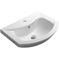 Pesuallas Interia Zero 55x43,5 cm, valkoinen