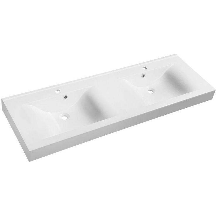 Pesuallas Interia Flavia 150x50 cm, valkoinen