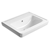 Pesuallas Interia Classic 60x46cm, ei hanareikää, ExtraGlaze-pinnoite, valkoinen