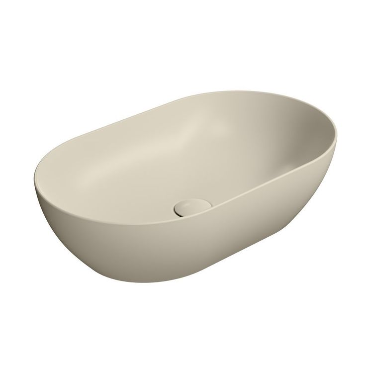 Malja-allas Interia Pura 60x37cm, matta beige