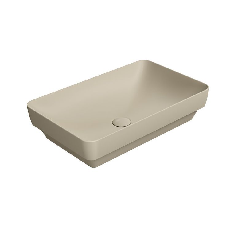 Malja-allas Interia Pura 60x38cm, matta beige