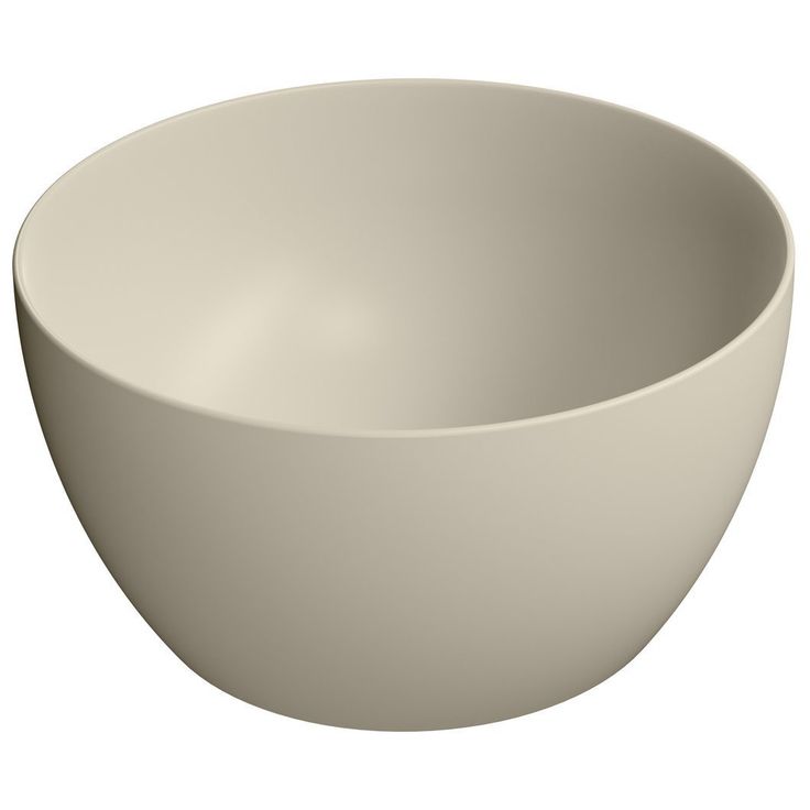 Malja-allas Interia Pura, ø42cm, matta beige