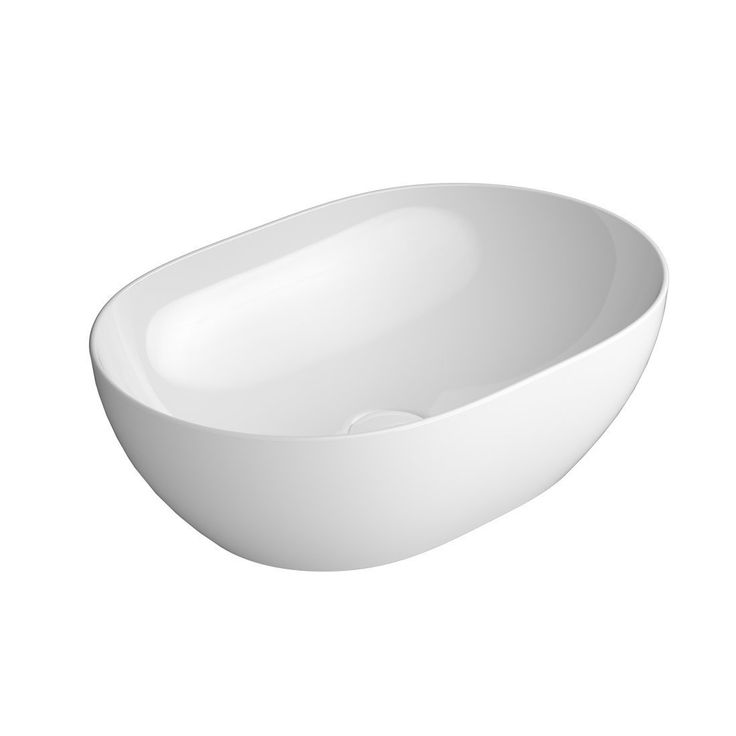 Malja-allas Interia Pura 50x35cm, valkoinen