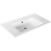 Pesuallas Interia Zuno 75 75x45 cm, valkoinen, Verkkokaupan poistotuote