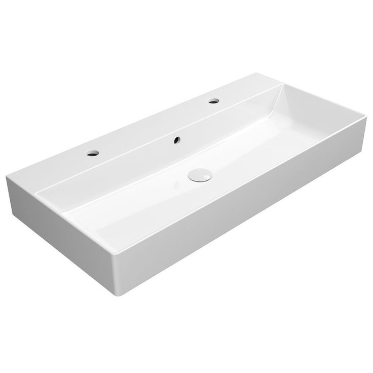 Pesuallas Interia Kube X 100x47cm, valkoinen