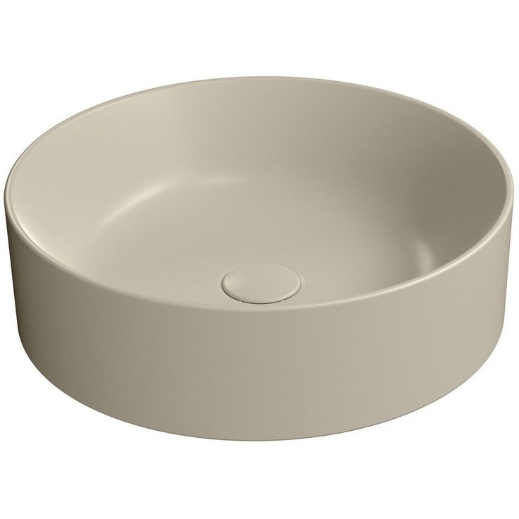 Malja-allas Interia Kube X, ø45cm, matta beige