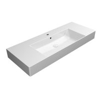 Pesuallas Interia Kube X 120x47cm, ExtraGlaze-pinnoite, valkoinen