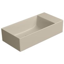 Malja-allas Interia Kube X 50x25cm, ei hanareikää, vasen/oikea