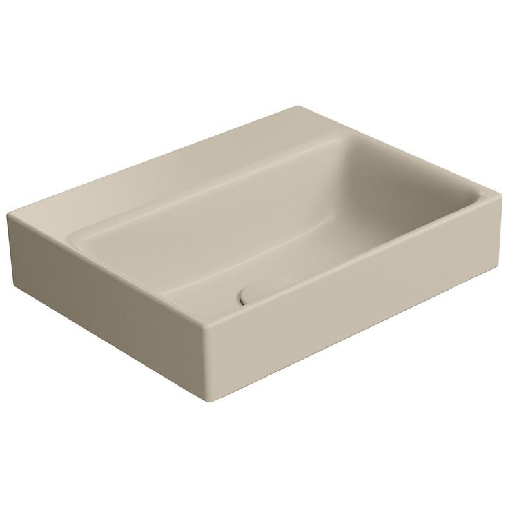 Pesuallas Interia Nubes 40x32cm, ei hanareikää, matta beige