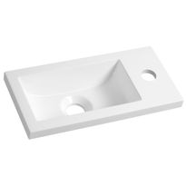 Pesuallas Interia LM370, 37x18cm, kivi, valkoinen 