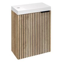 Allaskaappi Interia Latus X Strip 39.4x50x22 cm, tammi