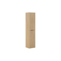 Korkea kaappi Interia Scandic, 350x335x1700mm, 2-ovella, tammi