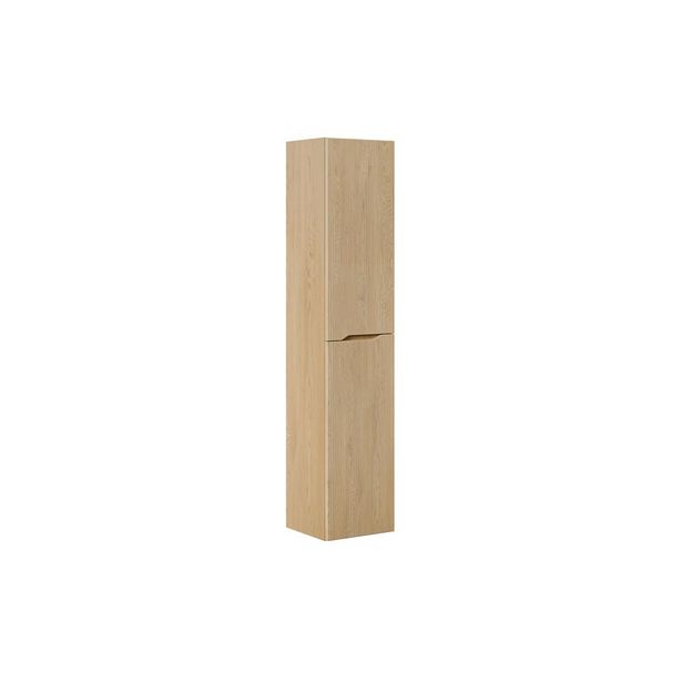 Korkea kaappi Interia Scandic, 350x335x1700mm, 2-ovella, tammi