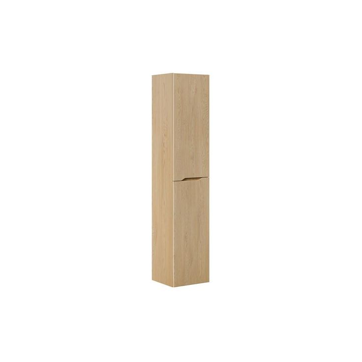 Korkea kaappi Interia Scandic, 350x335x1700mm, 2-ovella, tammi