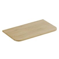 Kylpyhuoneen työtaso Interia Falun 800x460x22mm, tammi