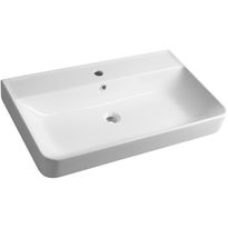 Pesuallas Interia Gali 80x48 cm, valkoinen