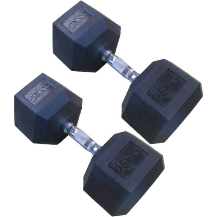 Käsipainot Core Hex, 2-50kg, 2kpl