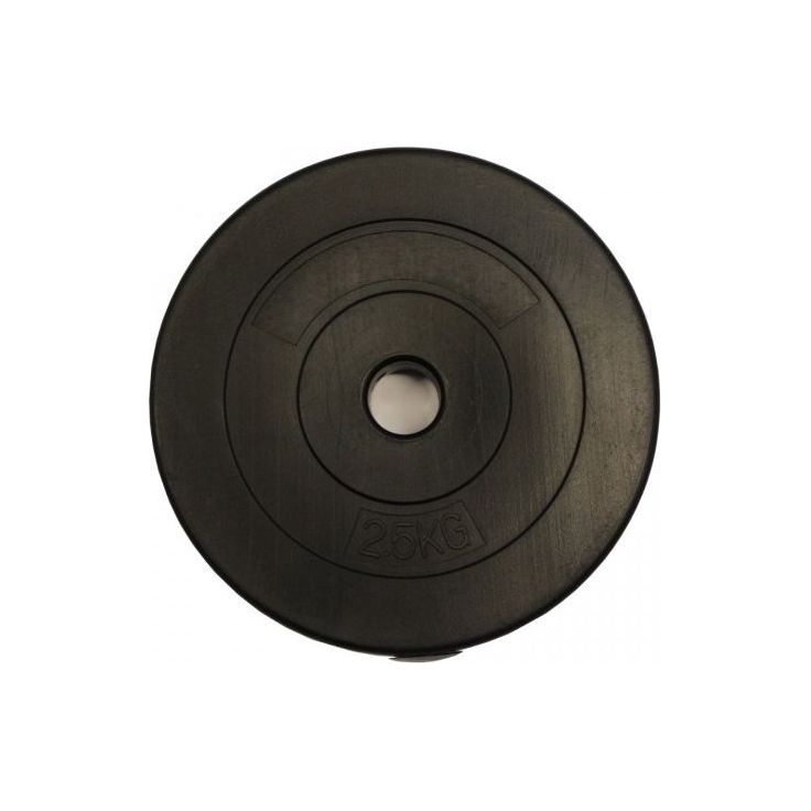 Levypainot Fit'n Shape 2 x 2.5kg, vinyyli, musta
