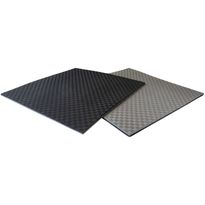 Tatamimatto React, 100x100x2 cm, musta/harmaa