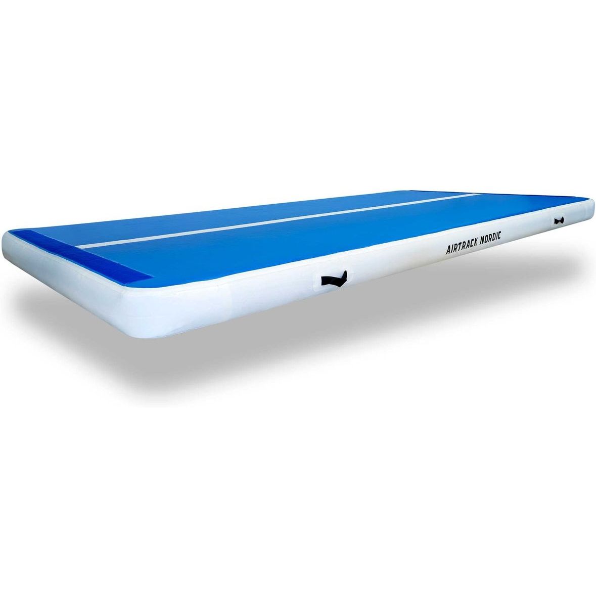 Ilmavolttipatja Airtrack Nordic Deluxe Wide, 4m, sininen