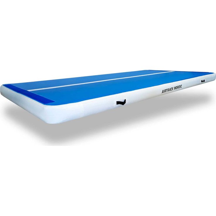 Ilmavolttipatja AirTrack Nordic Deluxe Wide ilmavolttirata 7m sininen