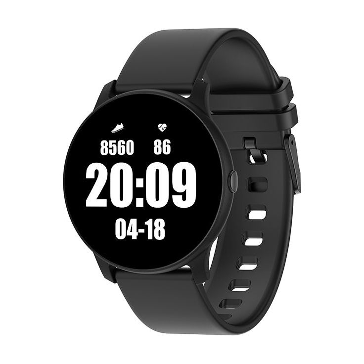 Urheilukello Kuura Smart Watch Sport S1, musta