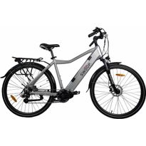 Miesten sähköpyörä Swoop Hybrid 28&quot;, 7 vaihdetta, harmaa
