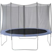 Trampoliinin matto React Round, Ø427cm, musta, Verkkokaupan poistotuote