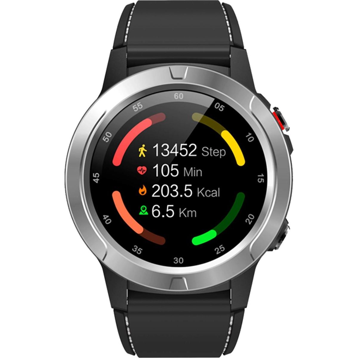 Urheilukello Kuura Smart Watch Sport S5 GPS, hopea