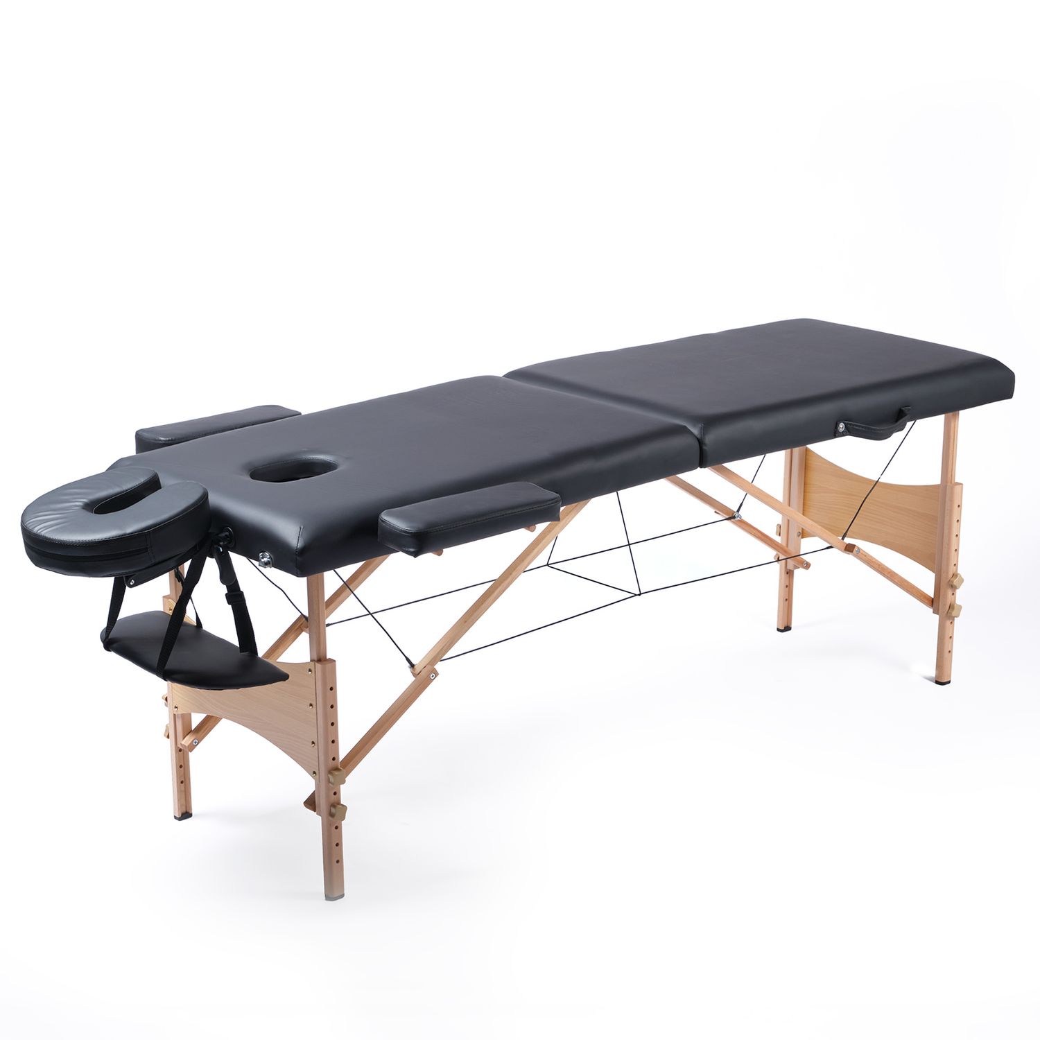 Hierontapöytä React P200, musta