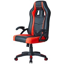 Pelituoli Kuura Gaming Gamer, musta/punainen